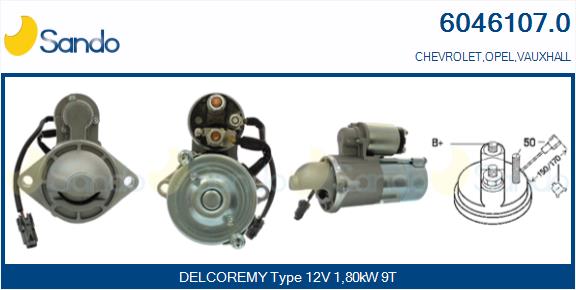  MOTORINO AVVIAMENTO (ADATTABILE) CHEVROLET CAPTIVA 2.0D 07-