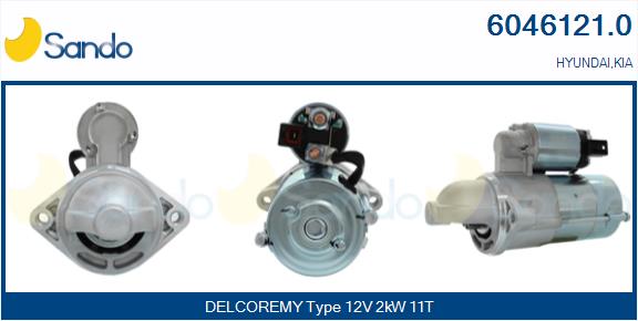 Motorino d'avviamento SANDO 6046121.0