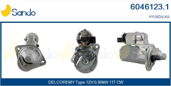 Motorino d'avviamento SANDO 6046123.1