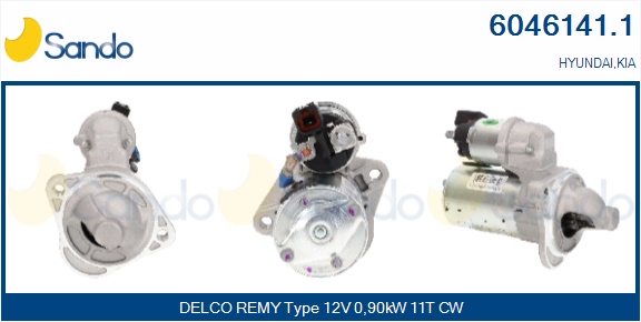 Motorino d'avviamento SANDO 6046141.1