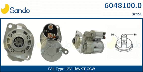  MOTORINO AVVIAMENTO (ADATTABILE) SKODA FELICIA 1.6 -02