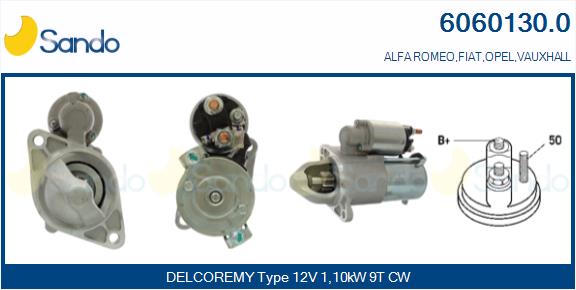  MOTORINO AVVIAMENTO (ADATTABILE) ALFA.FIAT.OPEL