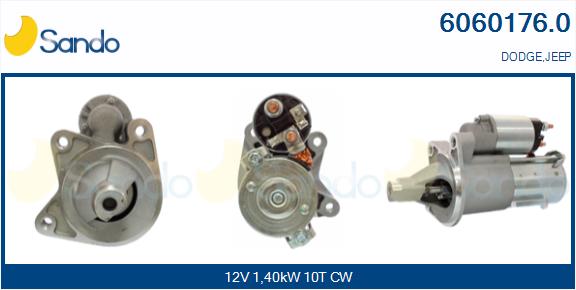 Motorino d'avviamento SANDO 6060176.0