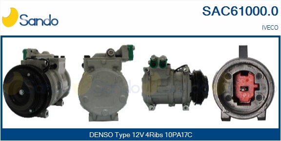 Compressore, climatizzatore SANDO SAC61000.0