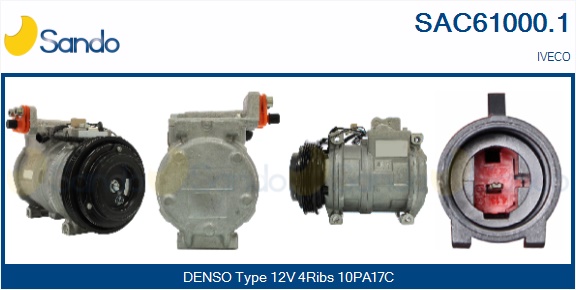 Compressore, climatizzatore SANDO SAC61000.1