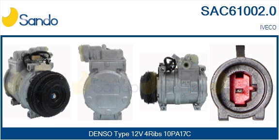 Compressore, climatizzatore SANDO SAC61002.0