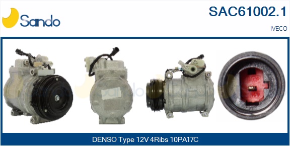 Compressore, climatizzatore SANDO SAC61002.1