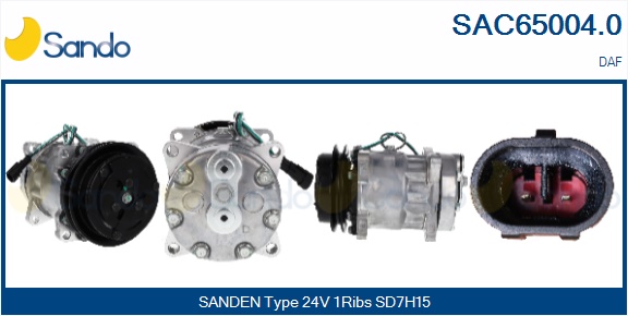 Compressore, climatizzatore SANDO SAC65004.0