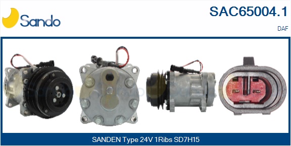 Compressore, climatizzatore SANDO SAC65004.1