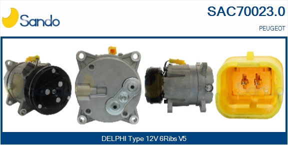 Compressore, climatizzatore SANDO SAC70023.0