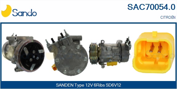Compressore, climatizzatore SANDO SAC70054.0
