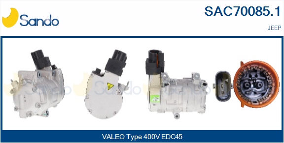 Compressore, climatizzatore SANDO SAC70085.1