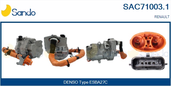 Compressore, climatizzatore SANDO SAC71003.1