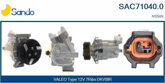 Compressore, climatizzatore SANDO SAC71040.0