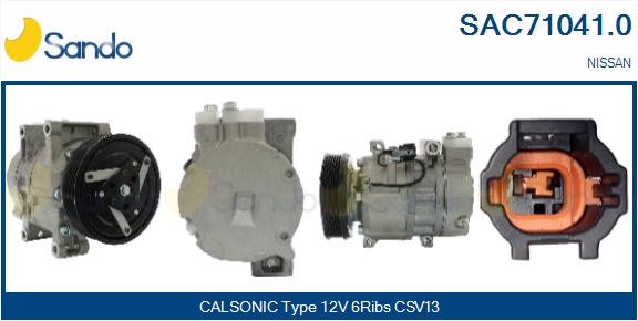 Compressore, climatizzatore SANDO SAC71041.0