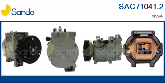 Compressore, climatizzatore SANDO SAC71041.2