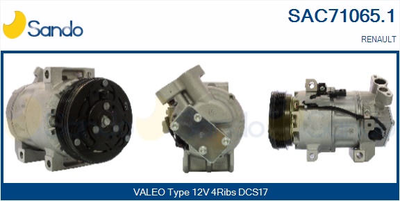 Compressore, climatizzatore SANDO SAC71065.1