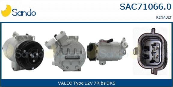 SANDO COMPRESSORE A/C RENAULT