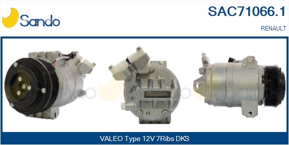 Compressore, climatizzatore SANDO SAC71066.1