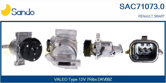 Compressore, climatizzatore SANDO SAC71073.0