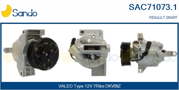 Compressore, climatizzatore SANDO SAC71073.1