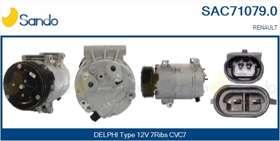 Compressore, climatizzatore SANDO SAC71079.0