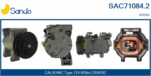 Compressore, climatizzatore SANDO SAC71084.2