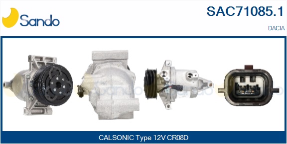 Compressore, climatizzatore SANDO SAC71085.1