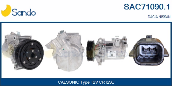 Compressore, climatizzatore SANDO SAC71090.1