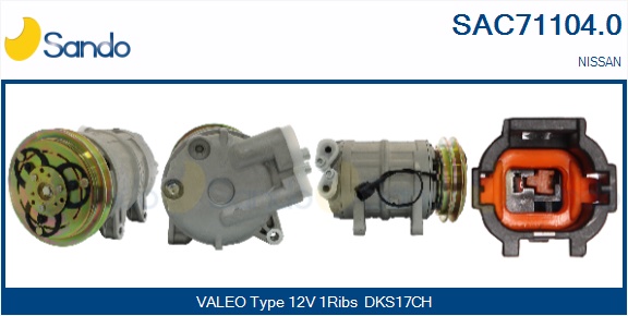 Compressore, climatizzatore SANDO SAC71104.0