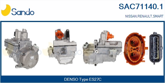 Compressore, climatizzatore SANDO SAC71140.1