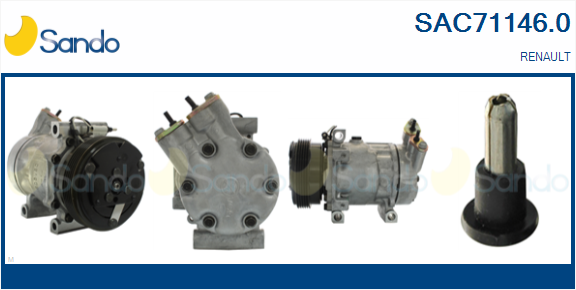 SANDO COMPRESSORE CLIMATIZZATORE RENAULT