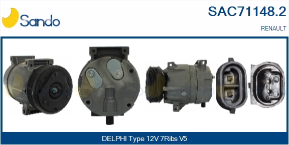 Compressore, climatizzatore SANDO SAC71148.2