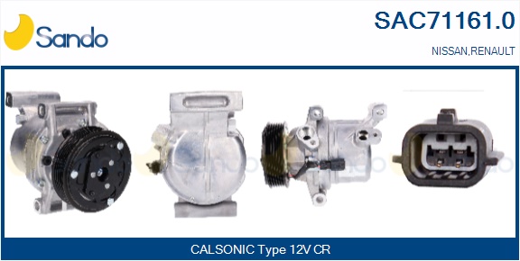 Compressore, climatizzatore SANDO SAC71161.0