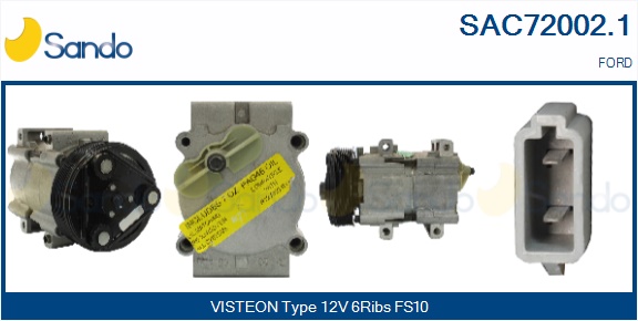 Compressore, climatizzatore SANDO SAC72002.1