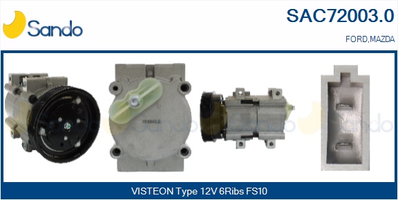 Compressore, climatizzatore SANDO SAC72003.0