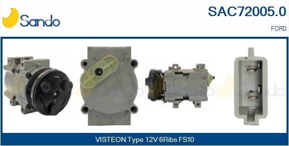 Compressore, climatizzatore SANDO SAC72005.0
