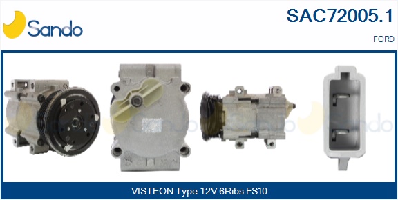 Compressore, climatizzatore SANDO SAC72005.1