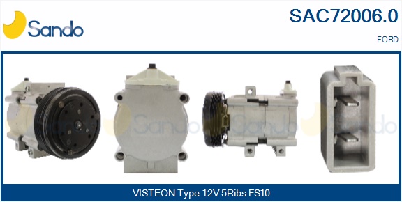Compressore, climatizzatore SANDO SAC72006.0