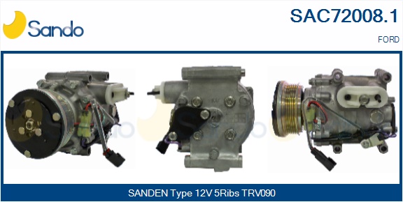 Compressore, climatizzatore SANDO SAC72008.1