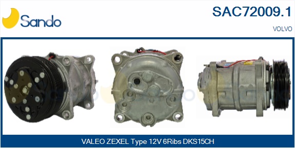 Compressore, climatizzatore SANDO SAC72009.1