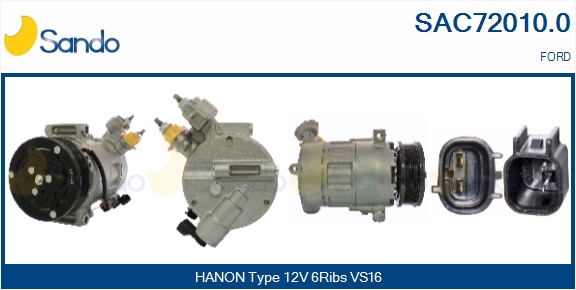Compressore, climatizzatore SANDO SAC72010.0