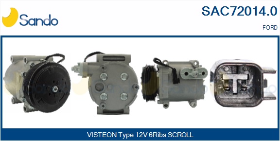 Compressore, climatizzatore SANDO SAC72014.0