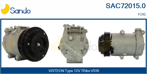 Compressore, climatizzatore SANDO SAC72015.0