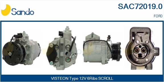 Compressore, climatizzatore SANDO SAC72019.0
