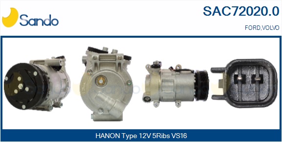 Compressore, climatizzatore SANDO SAC72020.0