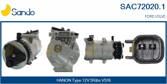 Compressore, climatizzatore SANDO SAC72020.1