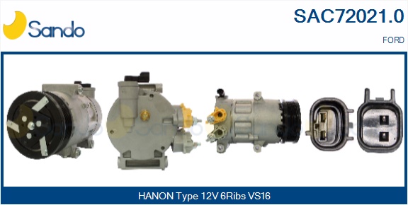 Compressore, climatizzatore SANDO SAC72021.0