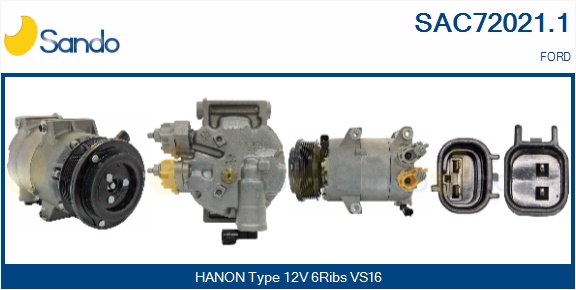 Compressore, climatizzatore SANDO SAC72021.1