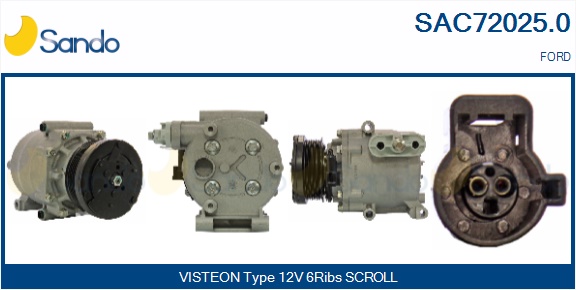 Compressore, climatizzatore SANDO SAC72025.0